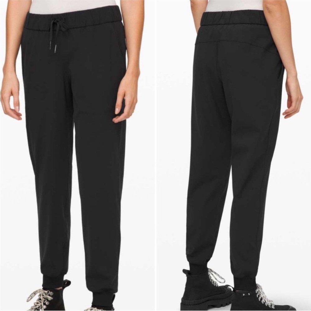 Lululemon Athletica On The Fly Jogger Black size 12